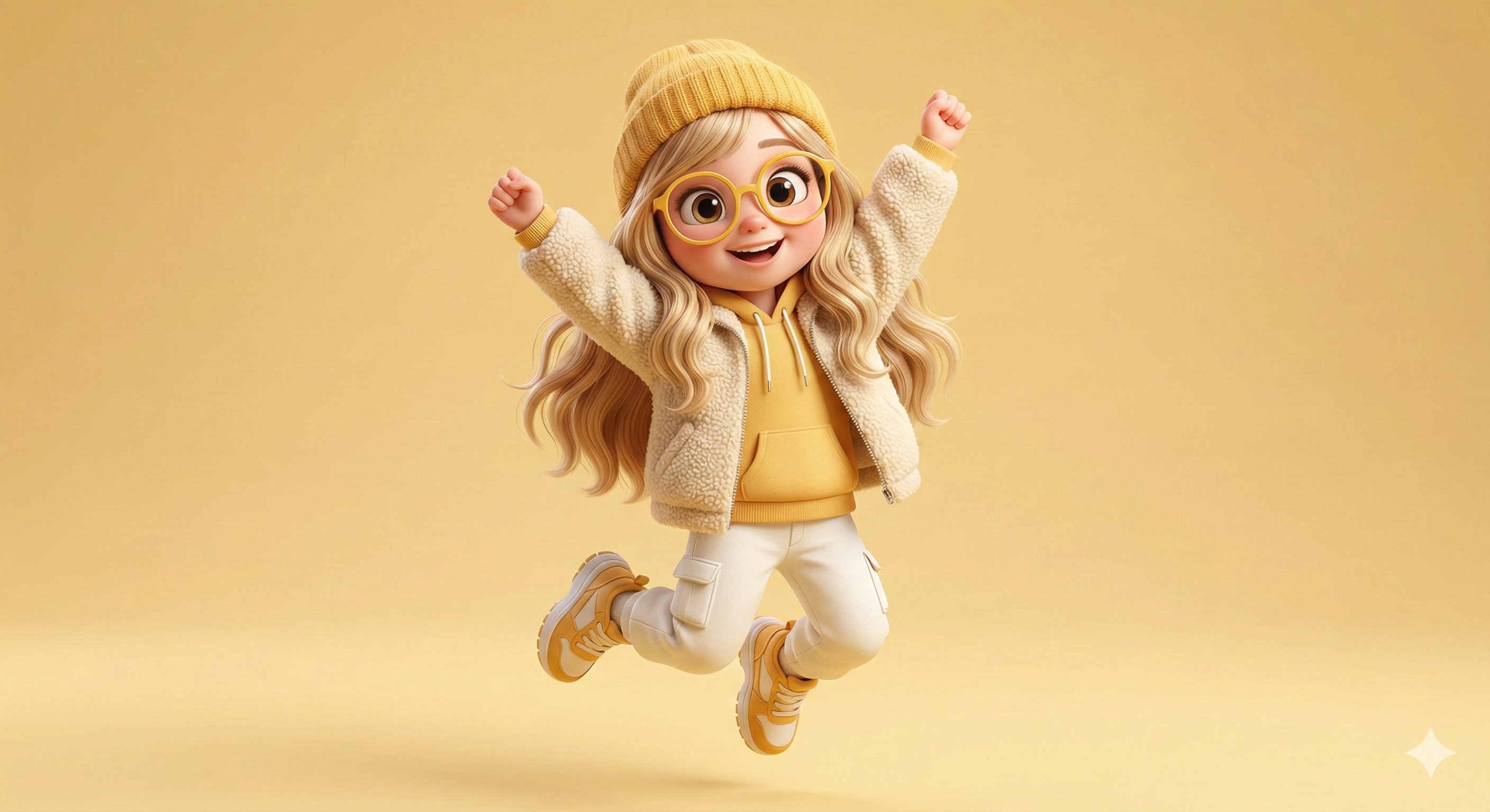 Cute 3D Cartoon-style Character (2)؛ عکس ساخته‌شده با هوش مصنوعی و پرامپت فارسی در Axeto