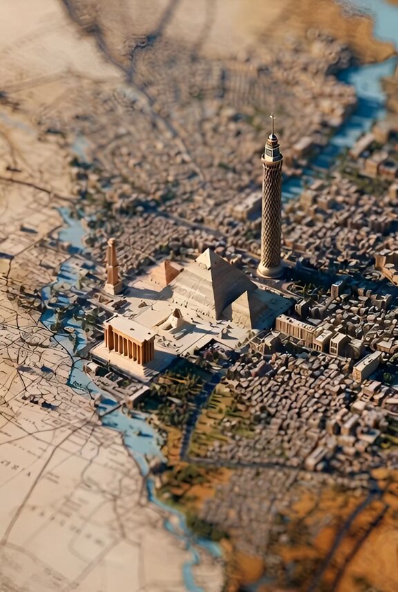 Miniature Panoramic Map of Cairo (video)؛ محتوای مرتبط هوش مصنوعی در Axeto