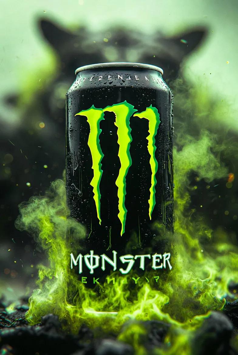 Hyper-realistic Energy Drink Can Ad (1)؛ عکس ساختهشده با هوش مصنوعی و پرامپت فارسی در Axeto