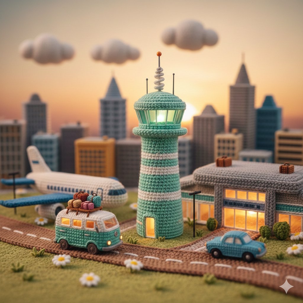 Google Gemini Nano Banana pro 3.0 + Grok Imagine Crocheted Diorama (video)؛ محتوای مرتبط هوش مصنوعی در Axeto