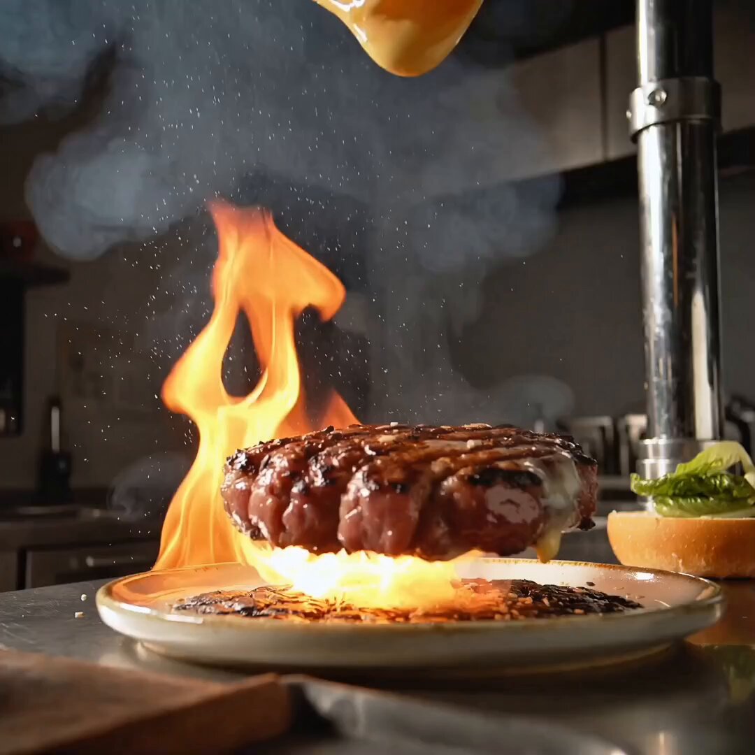 Fantasy Food Cooking Scene (video)؛ محتوای مرتبط هوش مصنوعی در Axeto