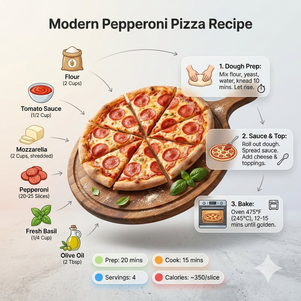 AI-Powered Modern Recipe Infographic (video)؛ محتوای مرتبط هوش مصنوعی در Axeto