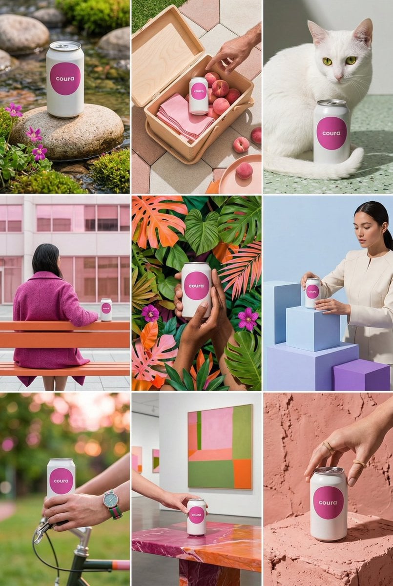 Create a 9-image Instagram feed for this product in [the same aesthetic]. Use di… (2)؛ محتوای مرتبط هوش مصنوعی در Axeto