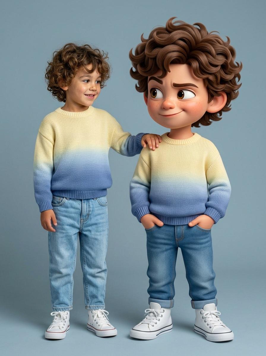 Ultra-high-quality hyper-realistic photo featuring a real human and a giant 3D P…؛ پرامپت مشابه برای ساخت عکس با هوش مصنوعی