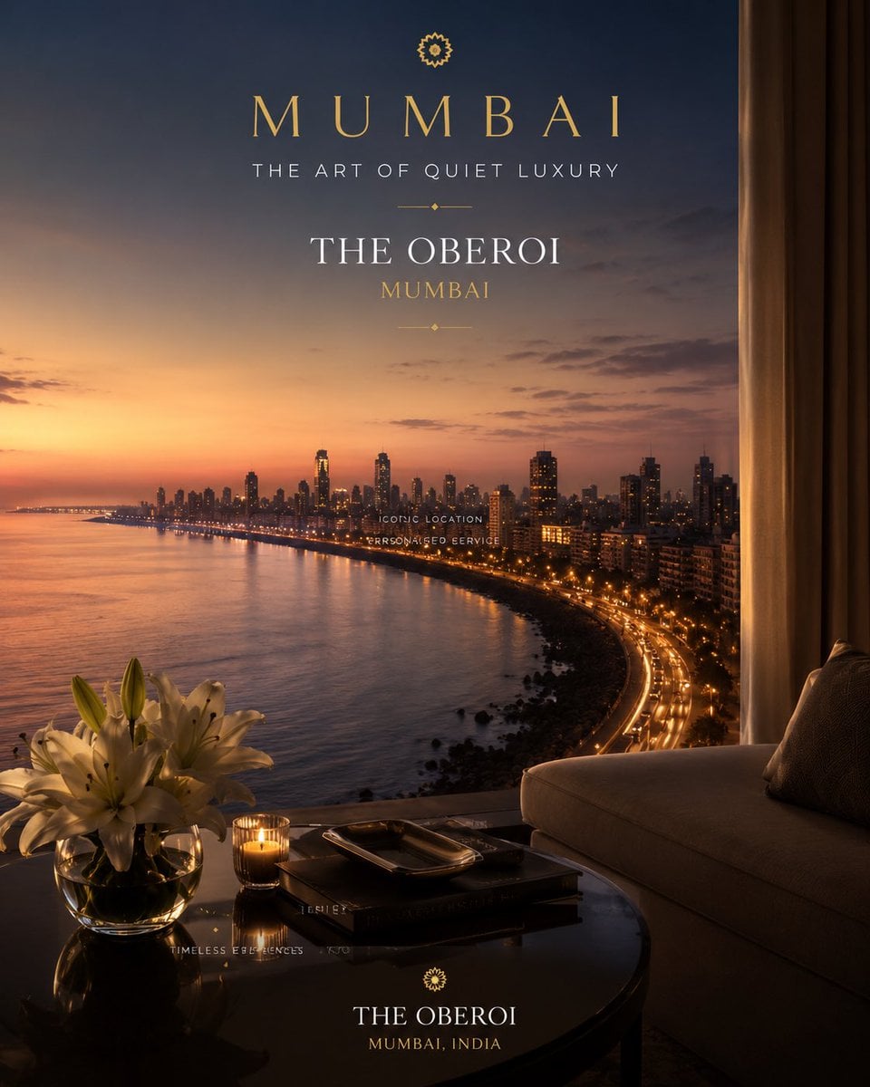 MARRIOTT MUMBAI — GLOBAL HOSPITALITY CAMPAIGN SYSTEM CAMPAIGN TITLE STAY ABOVE T…؛ پرامپت فارسی برای ساخت عکس با هوش مصنوعی
