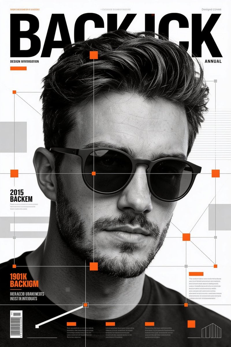 Create a highly graphic Beckham poster built almost entirely in monochrome. The …؛ پرامپت فارسی برای ساخت عکس با هوش مصنوعی