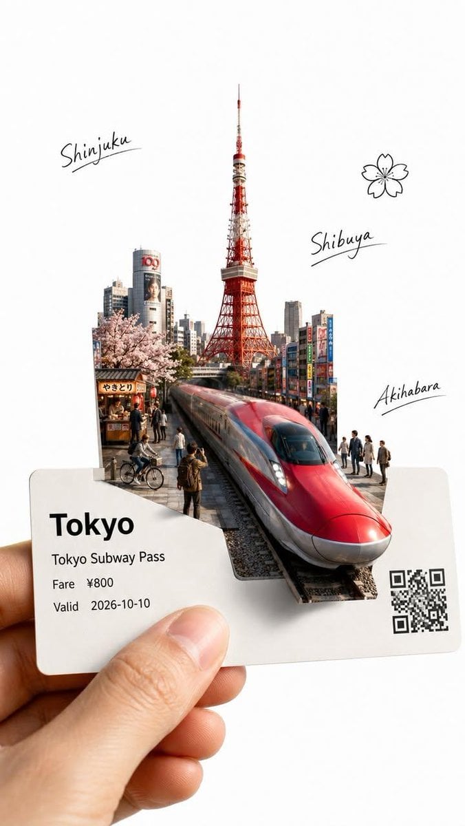Create a highly detailed, premium travel-art illustration featuring a hand holdi… (3)؛ محتوای مرتبط هوش مصنوعی در Axeto