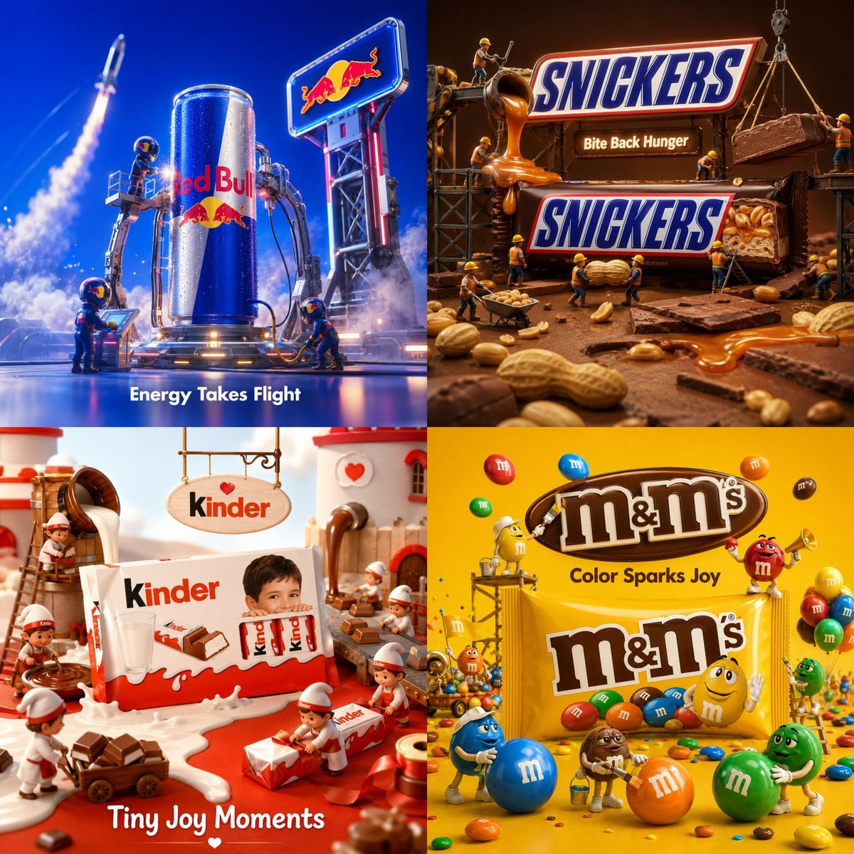 Create a premium playful 3D advertising poster for [Brand Name] using the attach…؛ پرامپت فارسی برای ساخت عکس با هوش مصنوعی