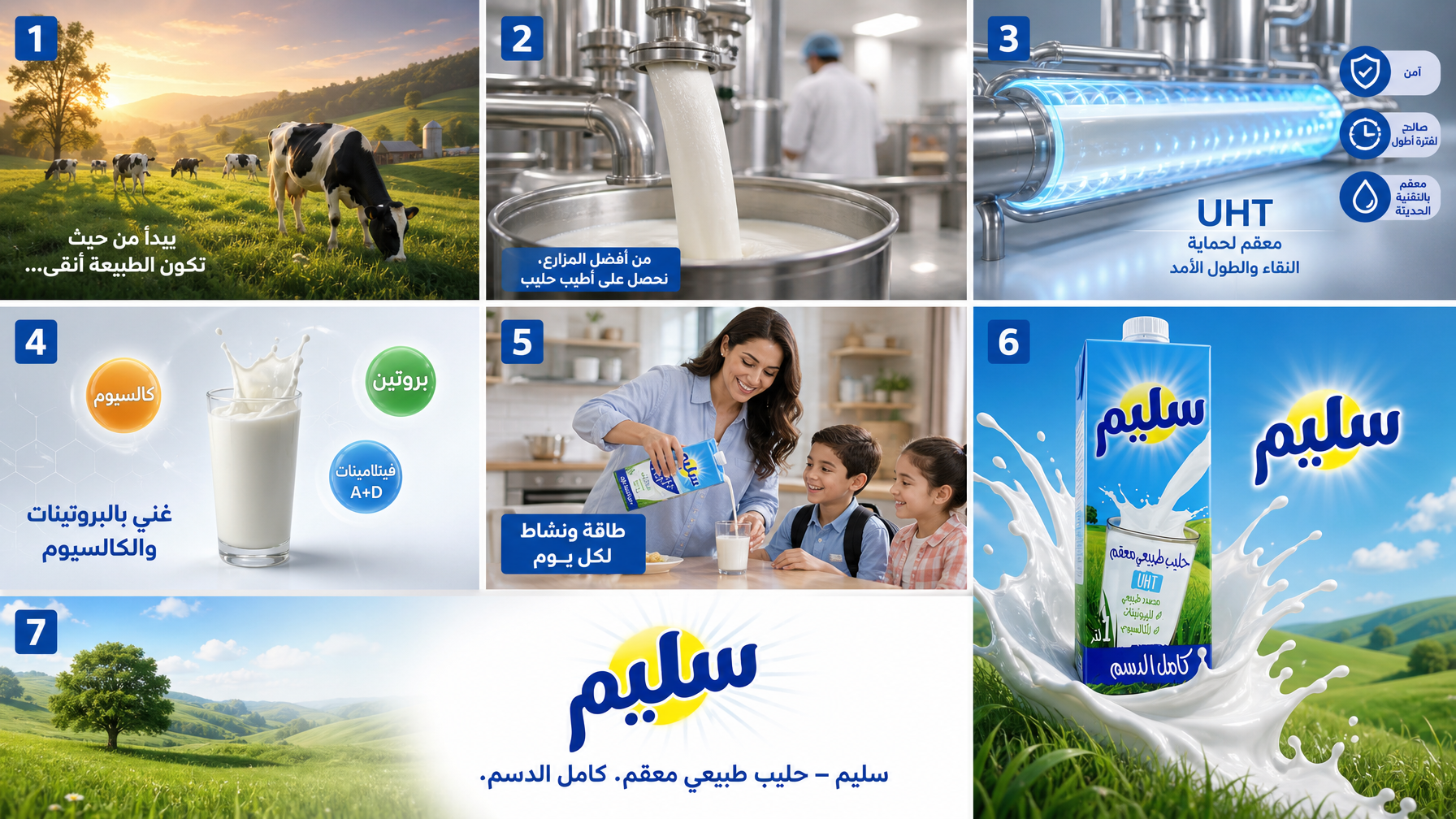 Here's a storyboard prompt for this product:Storyboard Prompt: Salim Full-Fat UH…؛ پرامپت فارسی برای ساخت عکس با هوش مصنوعی