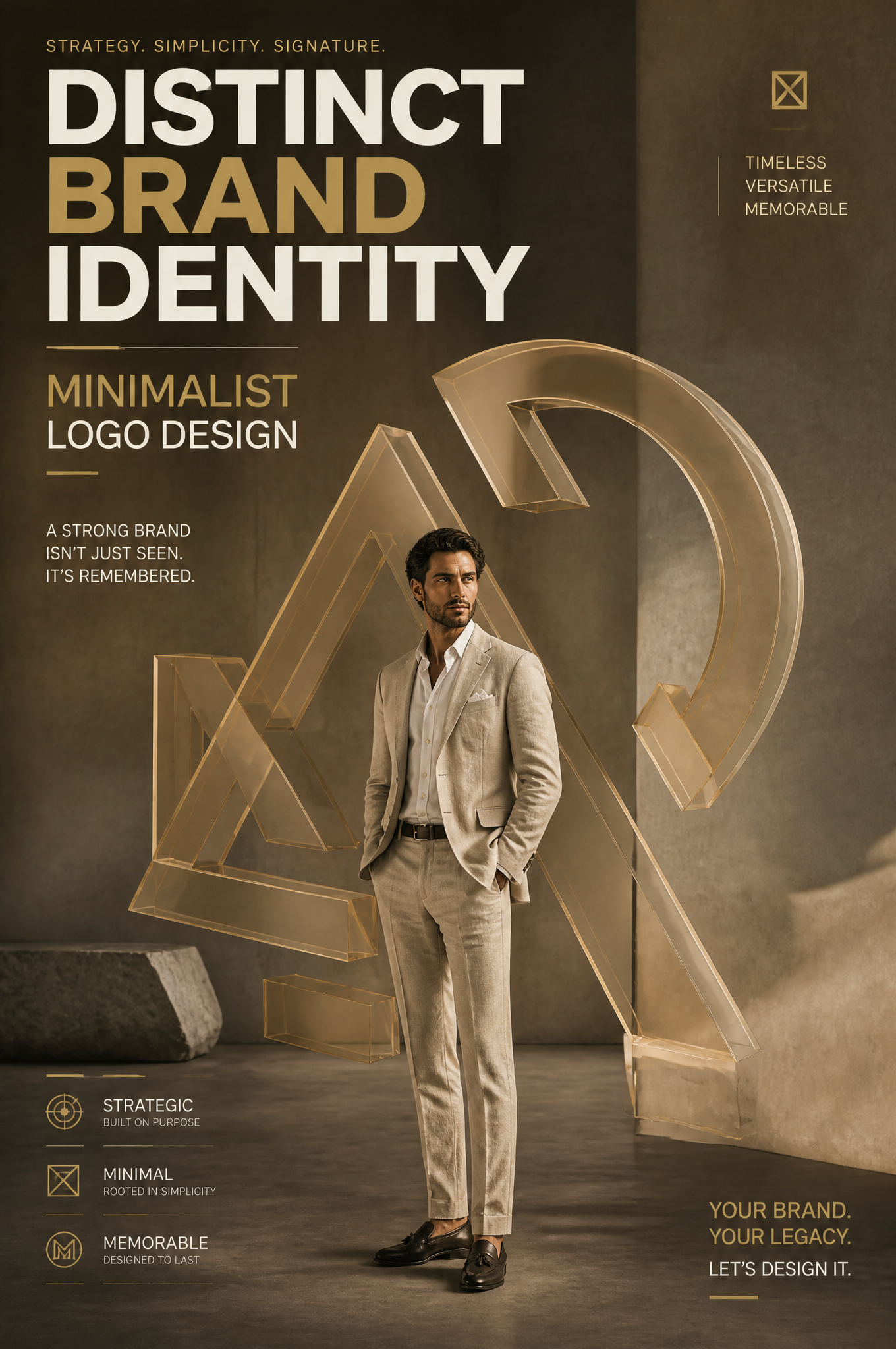 A striking, magazine-cover style vertical promotional advertisement. An attracti…؛ عکس ساخته‌شده با هوش مصنوعی و پرامپت فارسی در Axeto