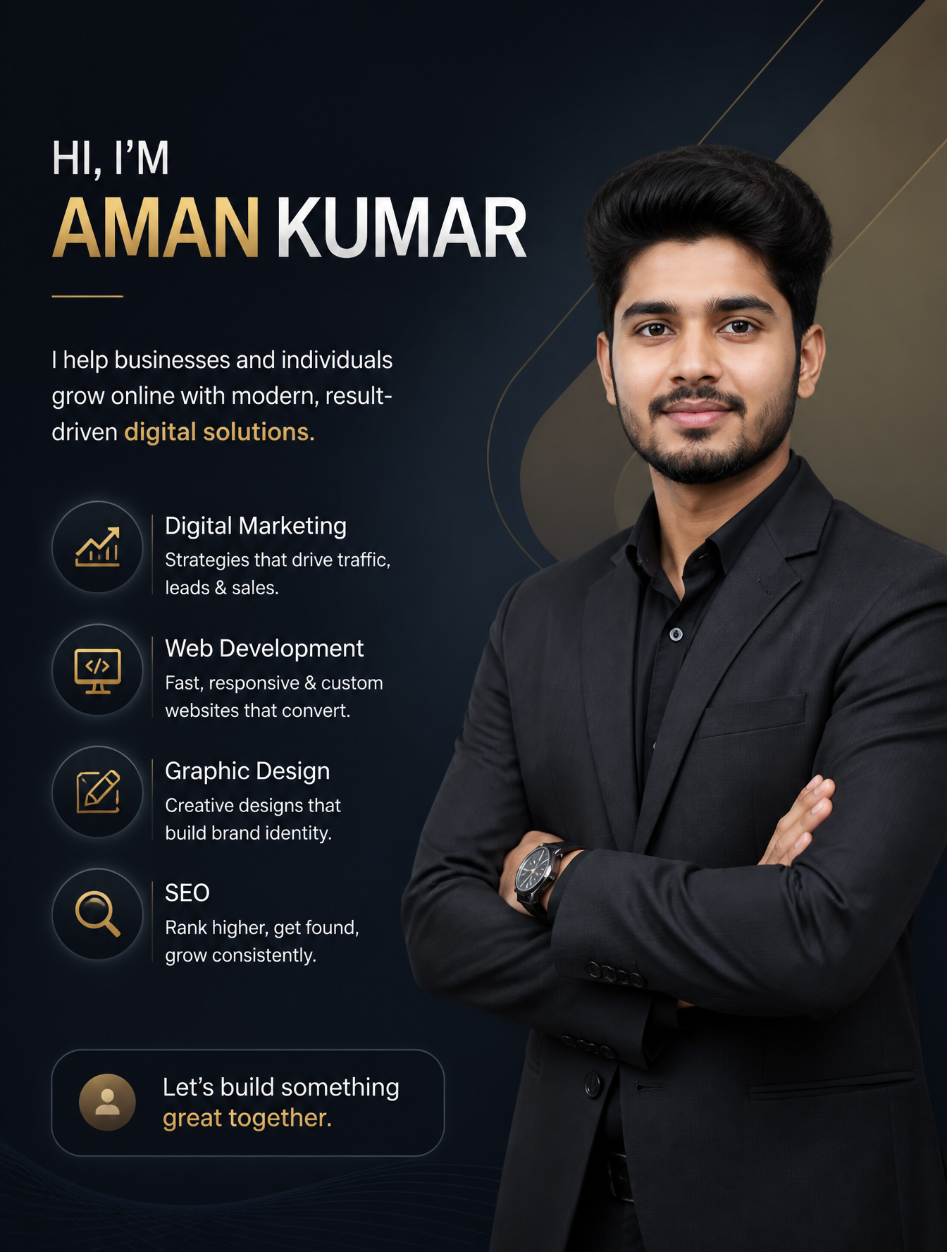 Make some changes is too old. I want something new and premium and professional.…؛ پرامپت فارسی برای ساخت عکس با هوش مصنوعی