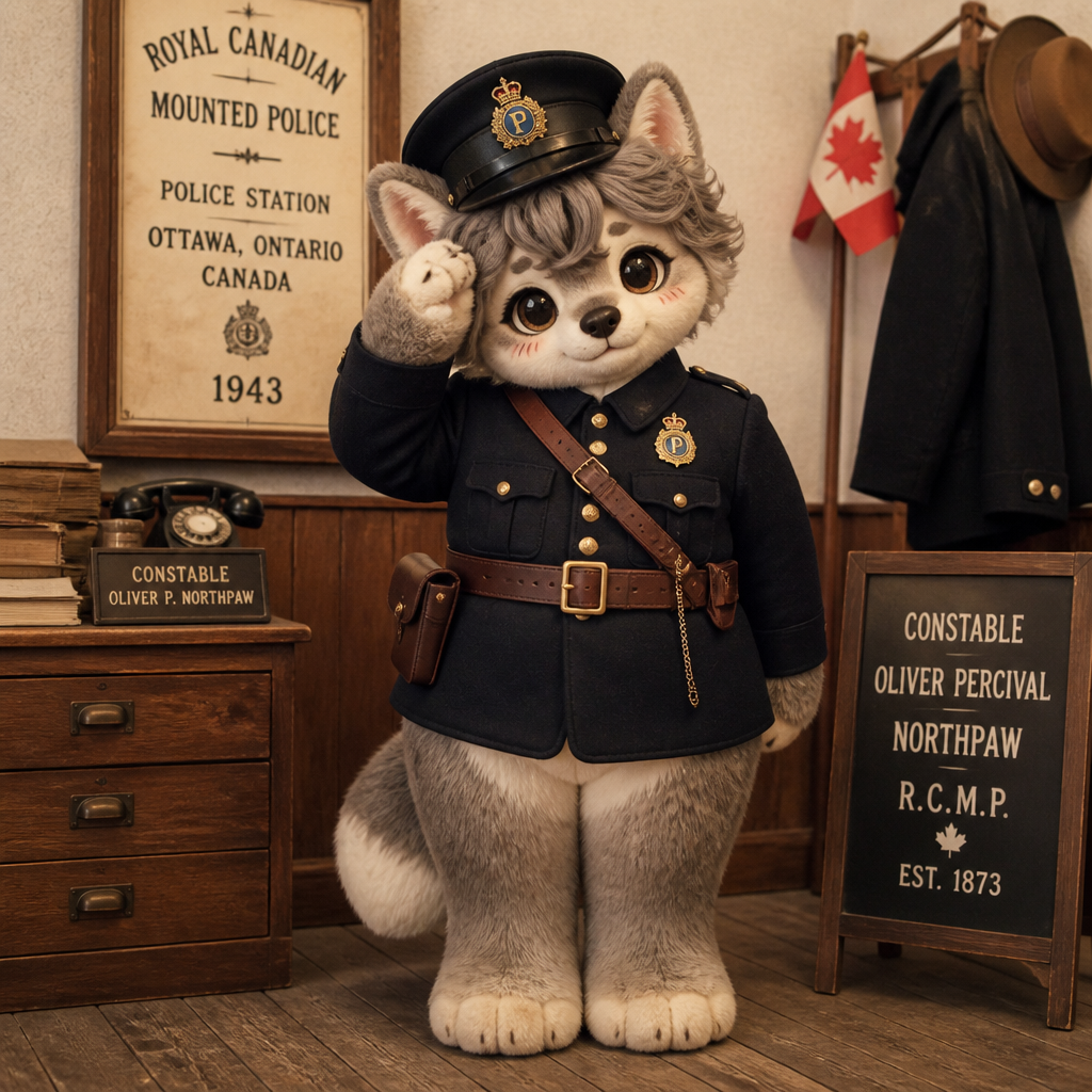 Generate one image of a anthro animal (19th (1940s) Century Era, Mention any yea…؛ پرامپت فارسی برای ساخت عکس با هوش مصنوعی