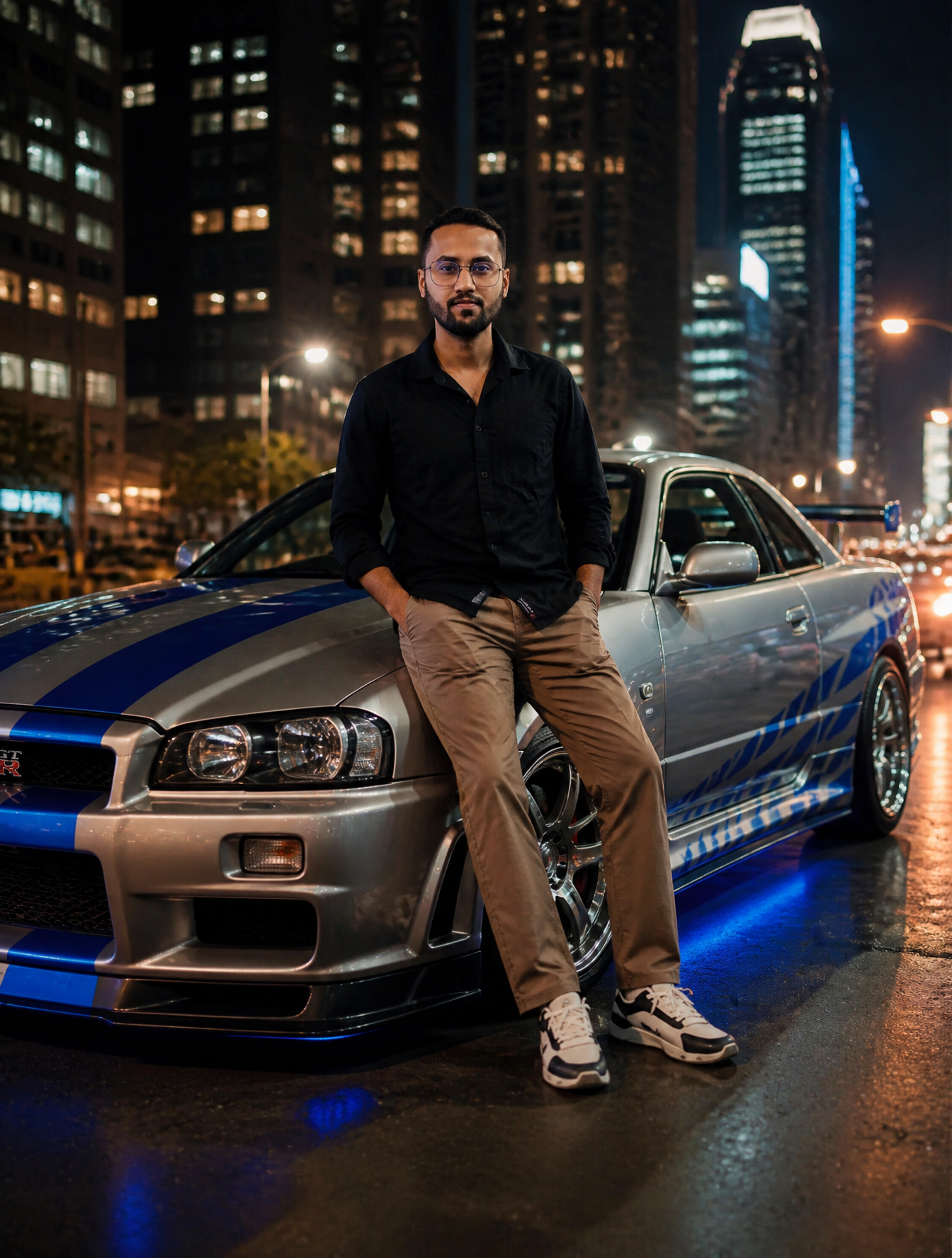 image_generation_prompt · Style: hyper-realistic, cinematic, 2000s street racing…؛ پرامپت فارسی برای ساخت عکس با هوش مصنوعی