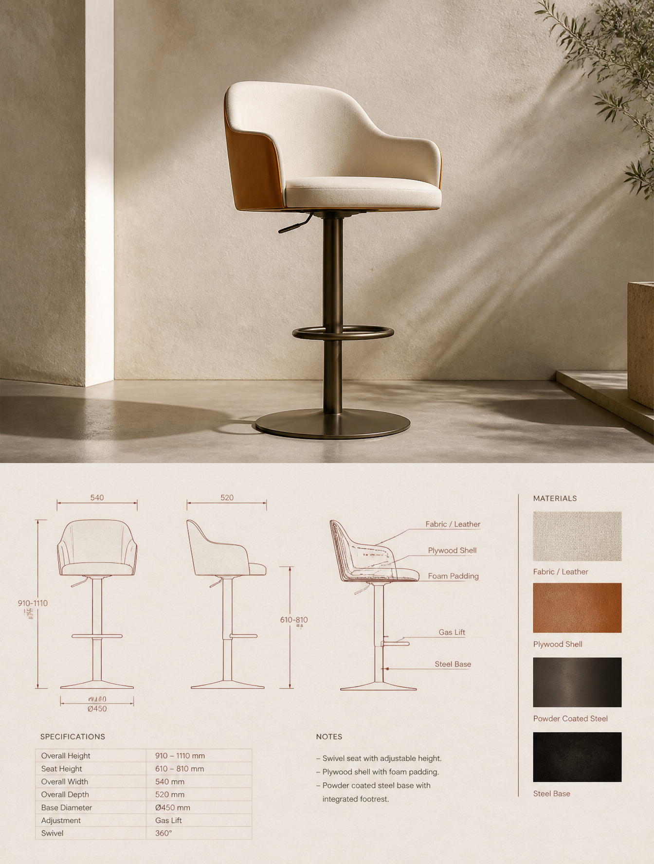 UPLOADED_IMAGE · Layout: Canvas: vertical, 3:4, Structure: lifestyle_hero, techn…؛ پرامپت فارسی برای ساخت عکس با هوش مصنوعی