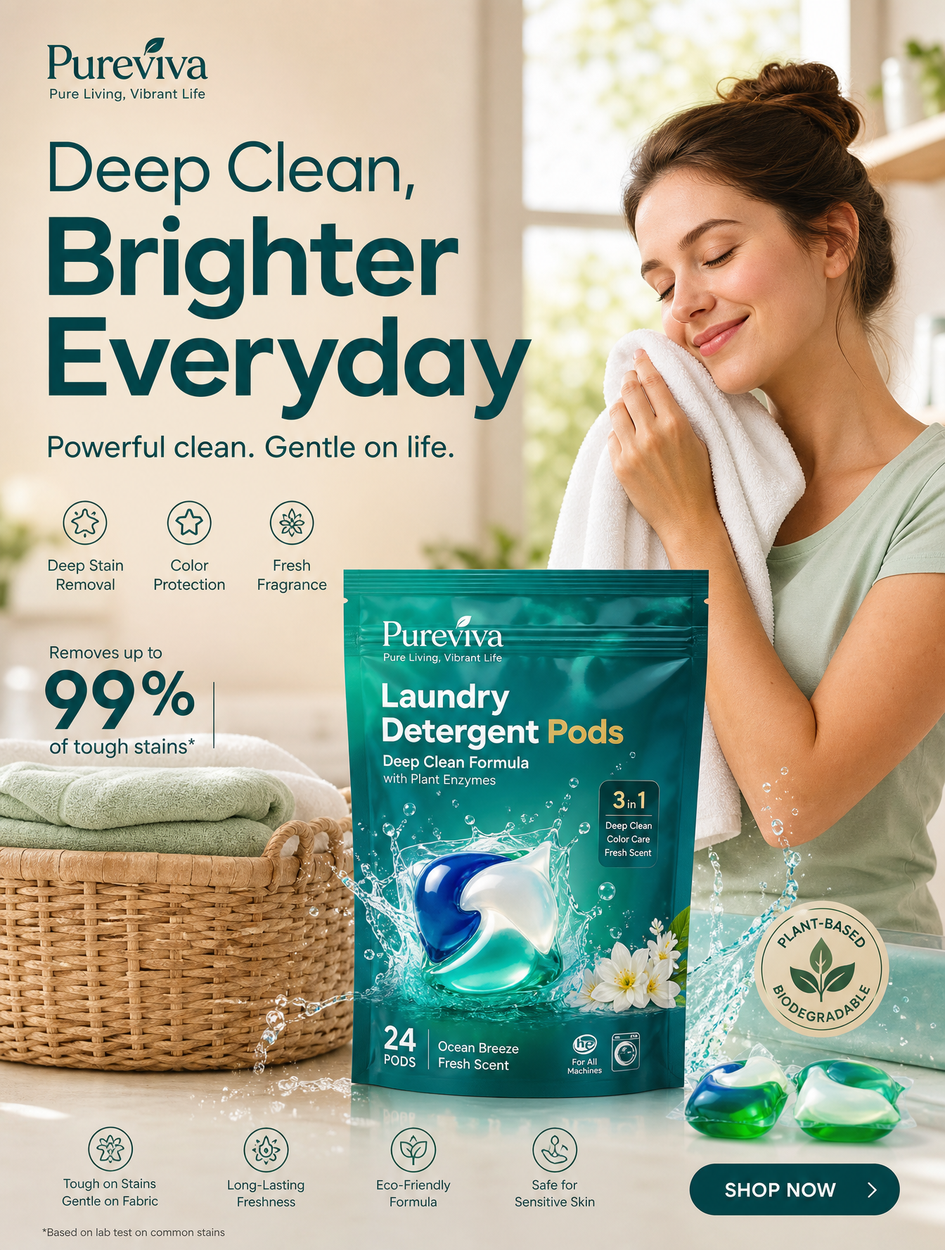 premium daily necessities social media marketing poster, hyper-realistic commerc…؛ پرامپت فارسی برای ساخت عکس با هوش مصنوعی