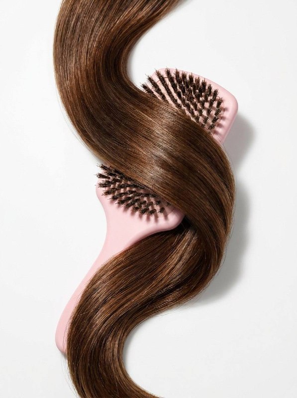 Professional beauty product photography, hair care brand campaign, [PRODUCT: com…