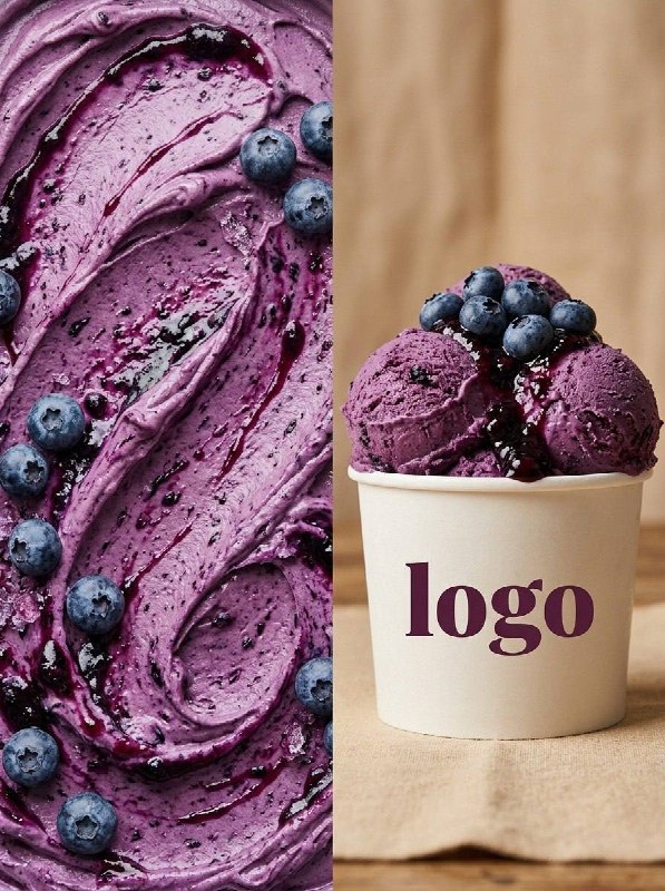 Split composition product photography, left side extreme macro close-up of smoot…