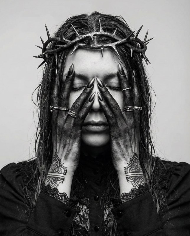 use the uploaded photos as references. Black and white artistic photography port… (1)